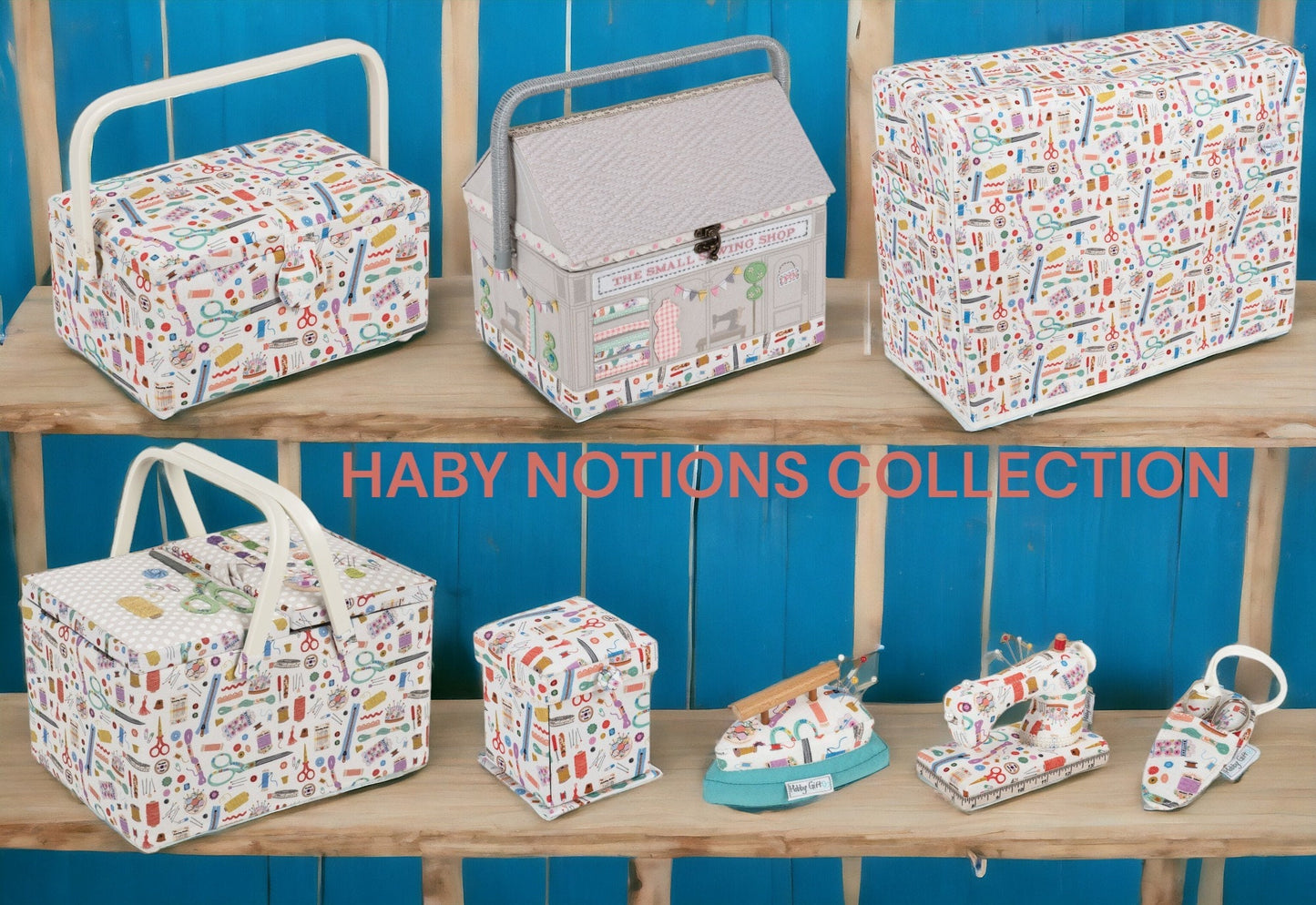 Large Sewing Box Shop Design – Sturdy Handle & Tray