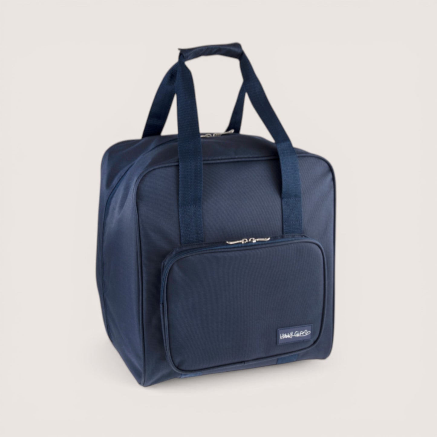 Navy Overlocker Bag – Durable Sewing Machine Storage Case with Pocket & Trolley Sleeve (Copy)
