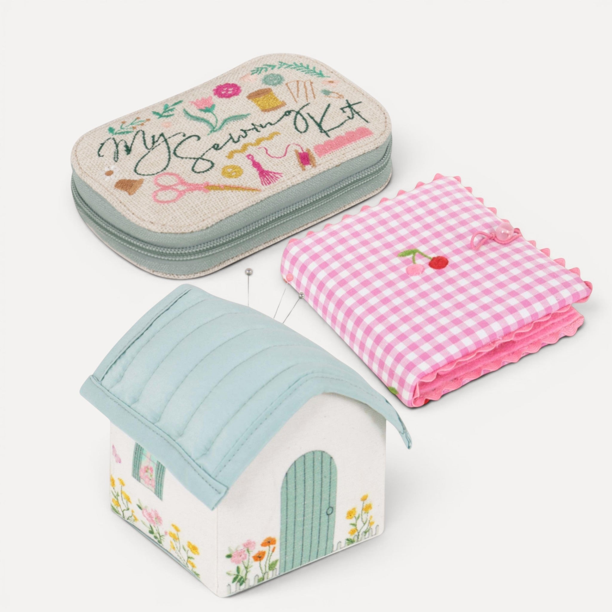 SEWING KITS, NEEDLE CASES, PIN CUSHIONS & ACCESSORIES