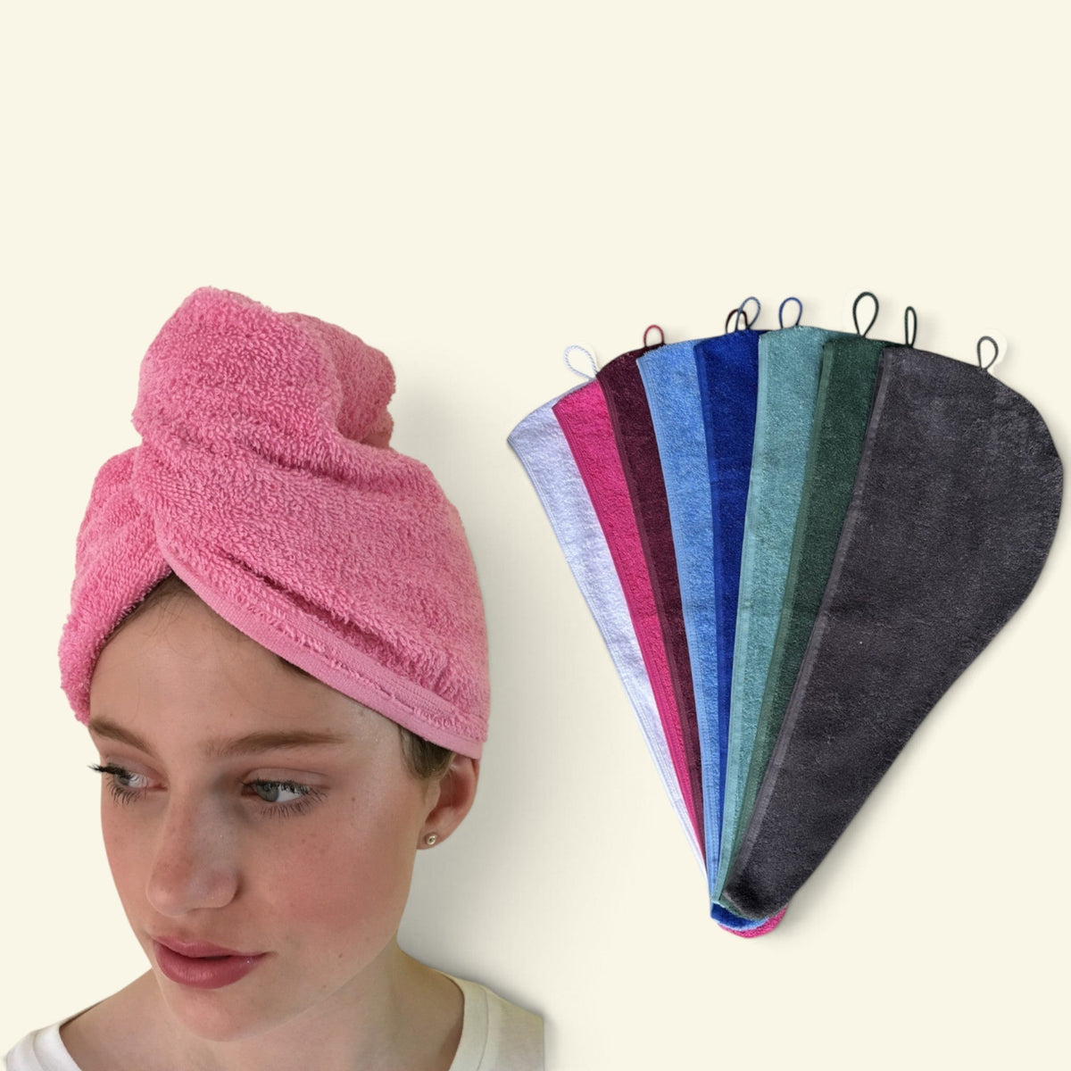 HAIR TOWELS & OTHER TOWELLING PRODUCTS