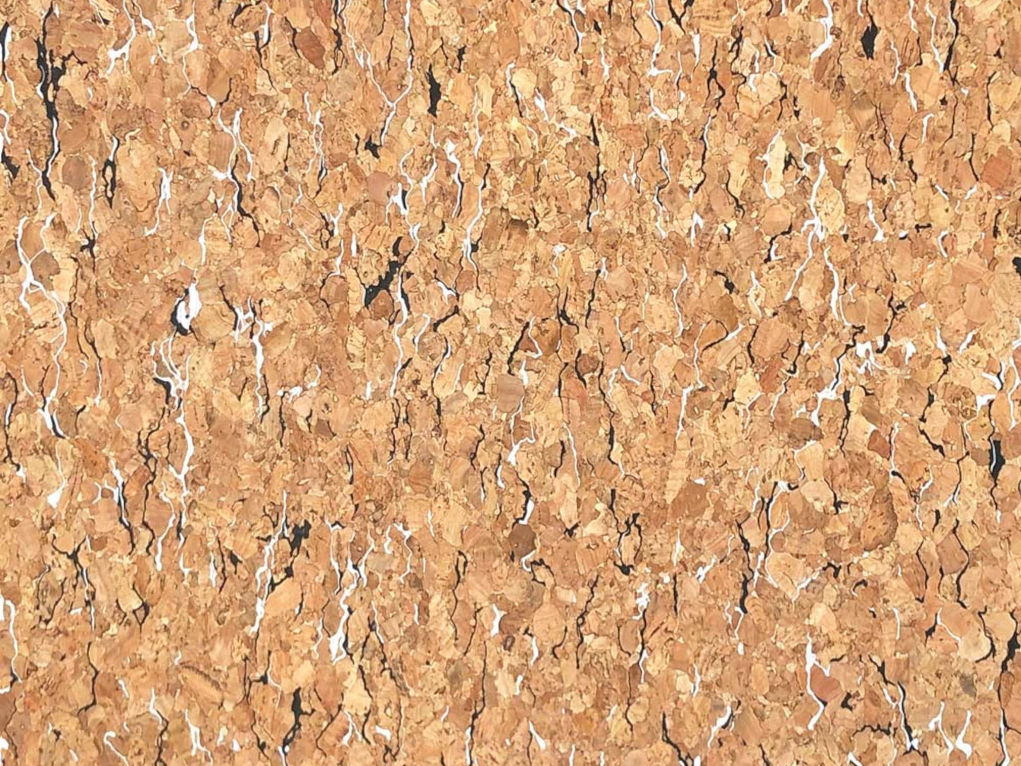 CORK FABRIC Black & White Fleck. Sold by 1/2m Roll ***Multibuy Discounts***