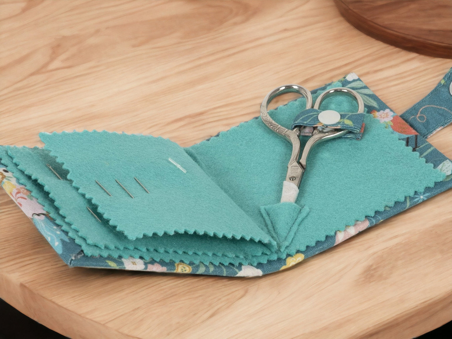 BIRD AVIARY CRAFT SET: Project Craft Bag, Project Pouch, Needle Case & Handy Tape Measure