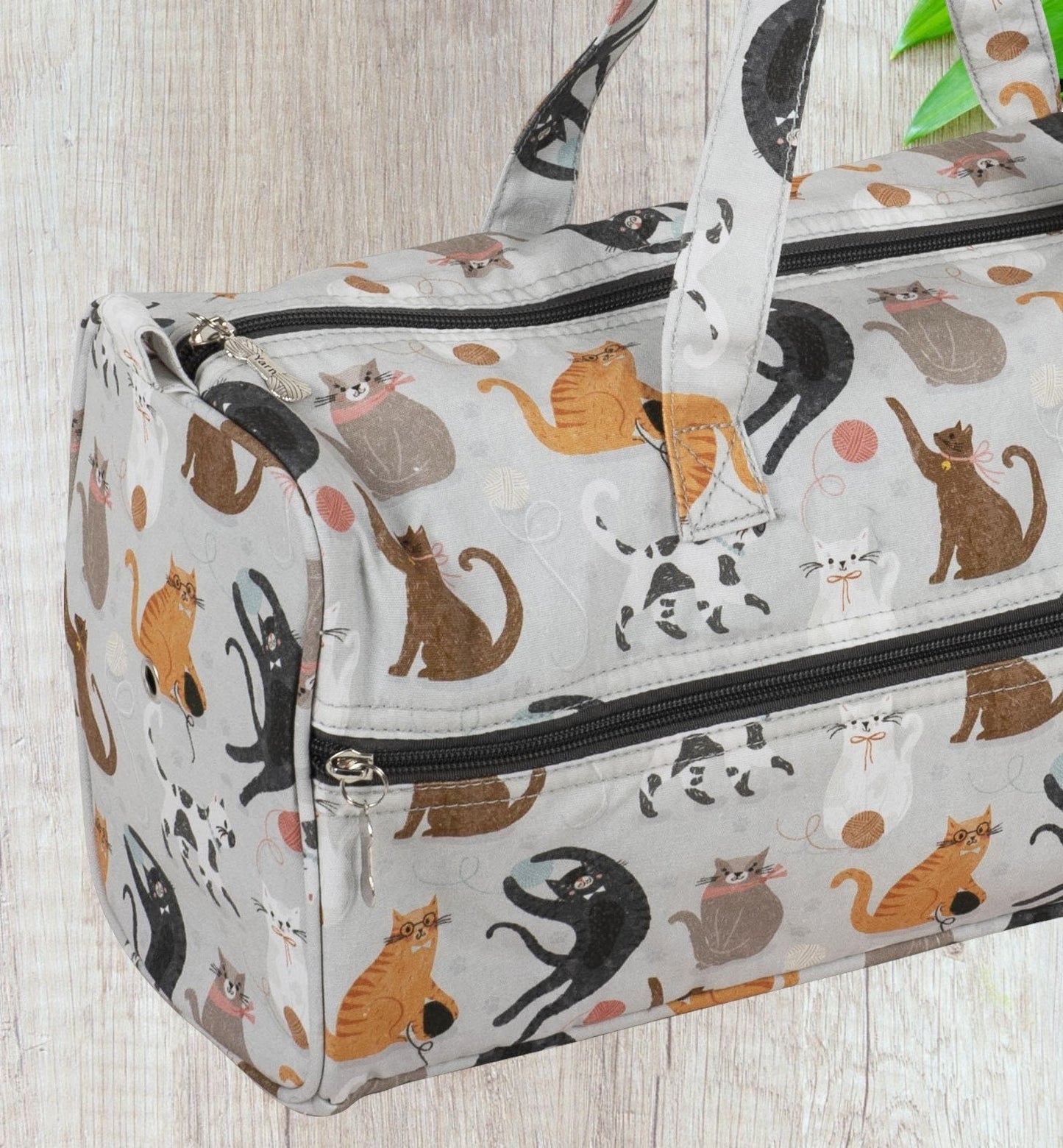 Cats Sewing Basket Set, Knitting Bag and Sewing Kit