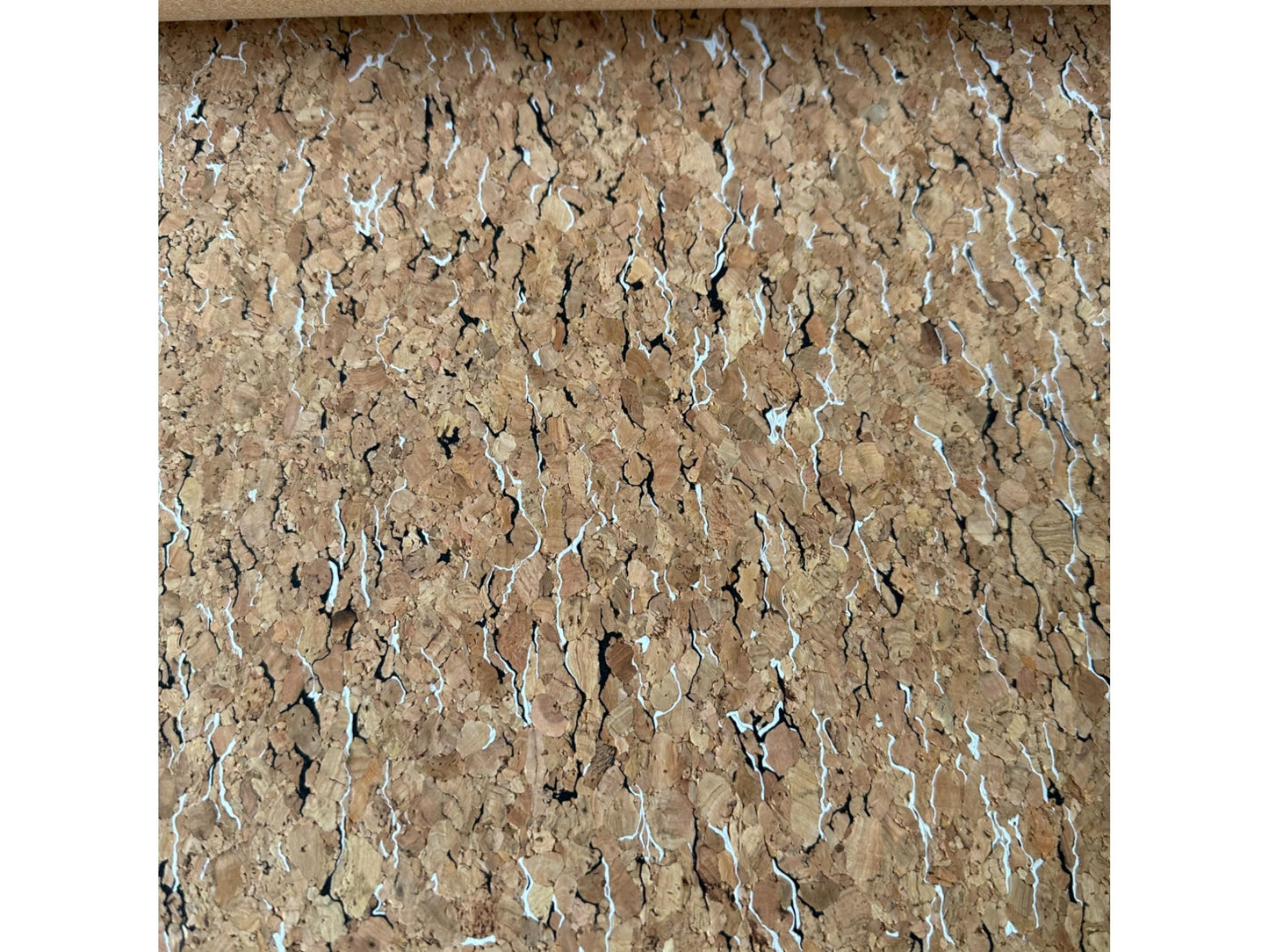 CORK FABRIC Black & White Fleck. Sold by 1/2m Roll ***Multibuy Discounts***