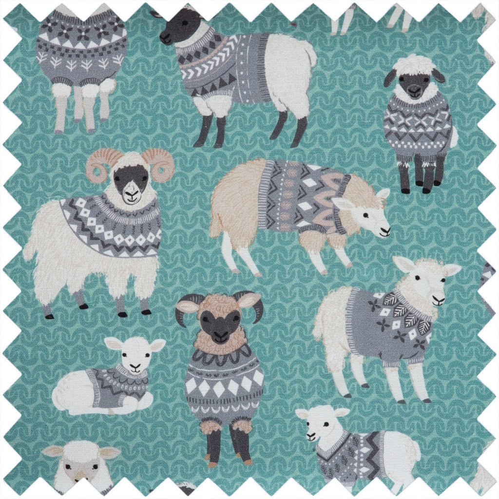Sheep Knitting Bag with Front Pocket Needle Storage for Pins up to 40cm