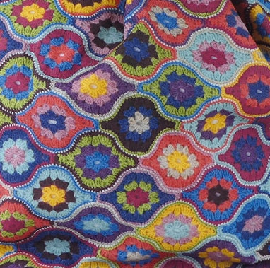 Mystical Lanterns Bucket Bag by Emma Ball – Knitting Project Tote, Craft, Beach, Overnight Bag