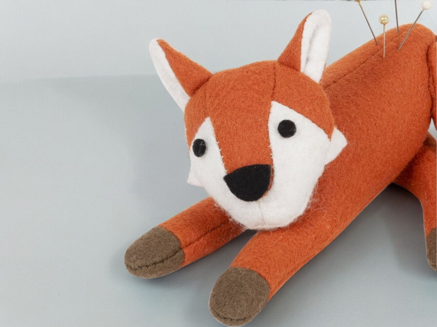 FOX PIN CUSHION From the Woodland Toadstool Range