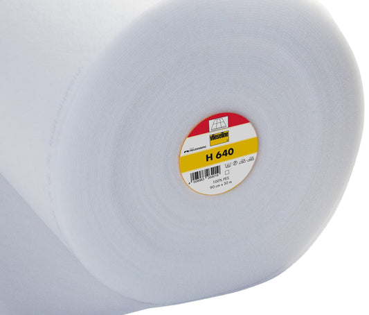 VLIESELINE H640 Fusible Volume Fleece Sold by 1/2m, 1m, 2m, 3m & 5m Lengths