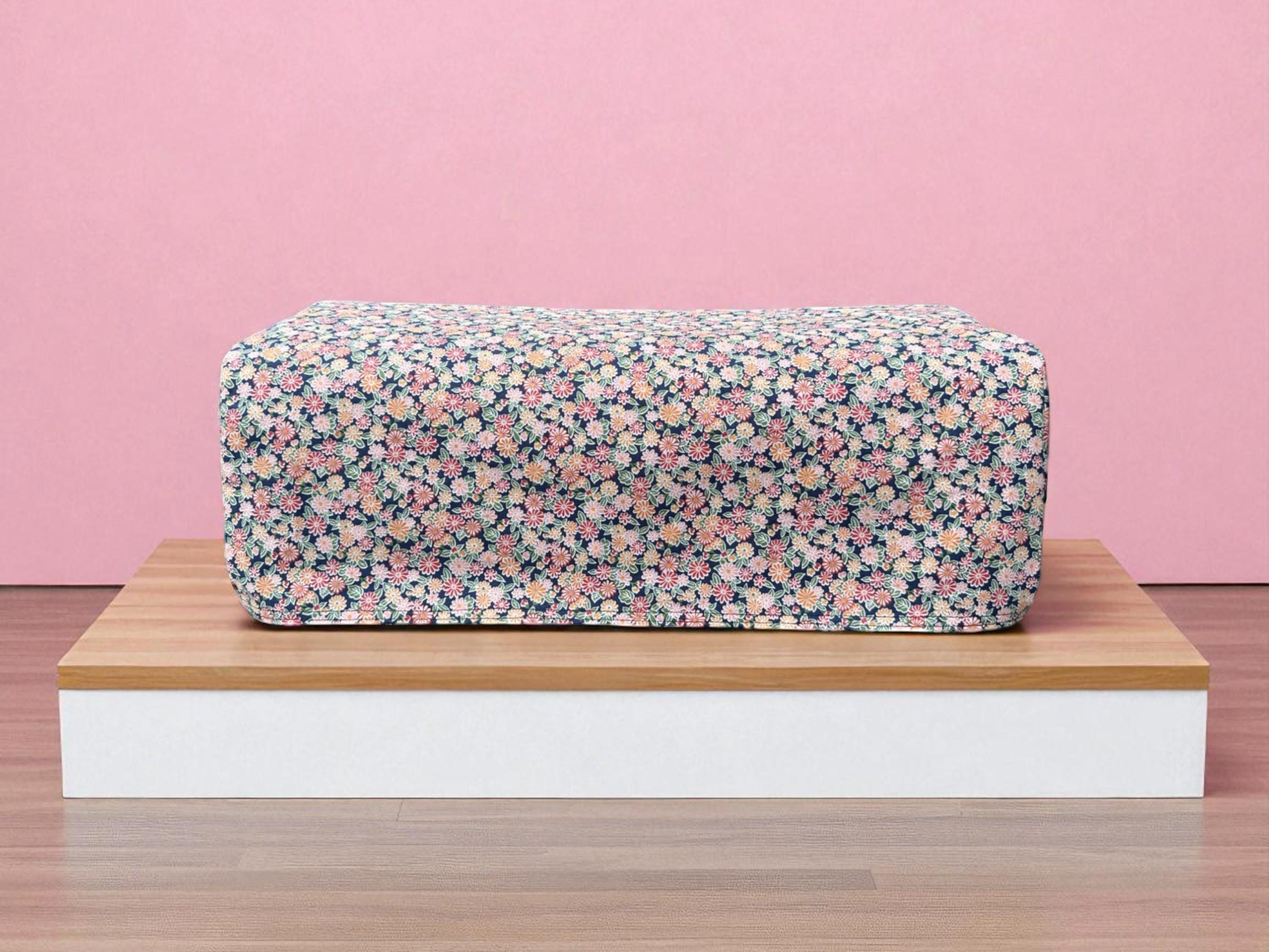 Liberty "Charming Chrysanthemums" ScanNCut DX Cover: Handmade Floral Dust Cover