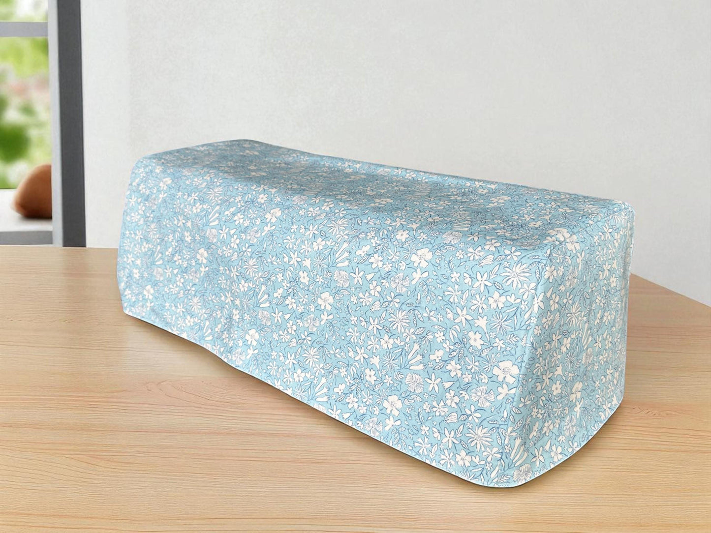 Liberty Fabric ScanNCut DX Cover: Pale Blue Floral Dust Cover