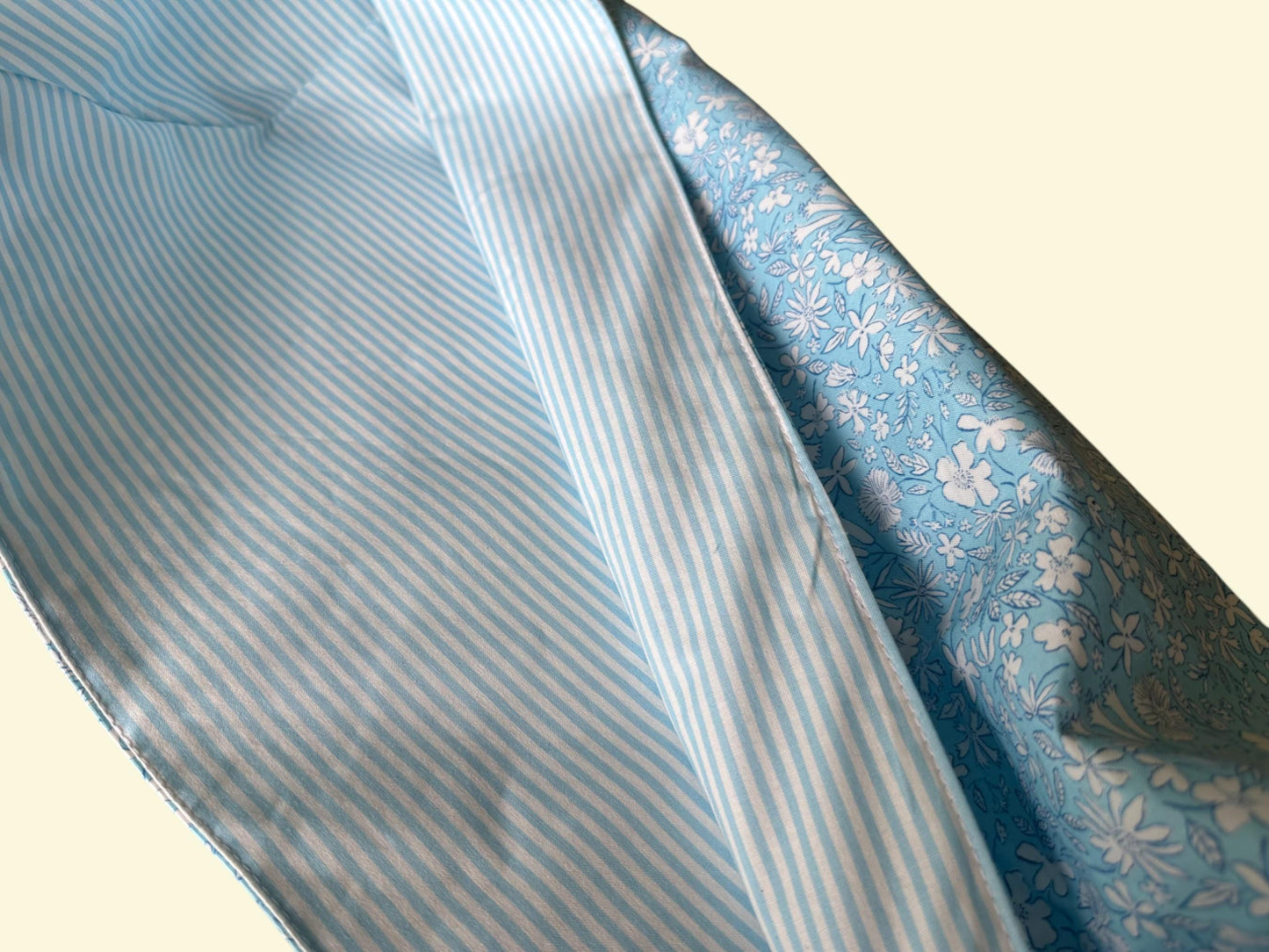 Liberty Fabric ScanNCut DX Cover: Pale Blue Floral Dust Cover