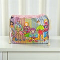 Emma Ball 'The Yarn Club' Drawstring Bag. Knitting & Crochet Yarn Storage.