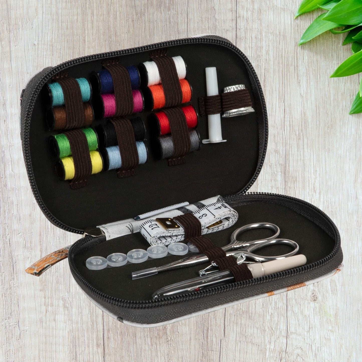 Cats Sewing Basket Set, Knitting Bag and Sewing Kit