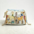 Emma Ball Alpacas & Friends Drawstring Bag. Knitting and Crochet Project and Yarn Storage