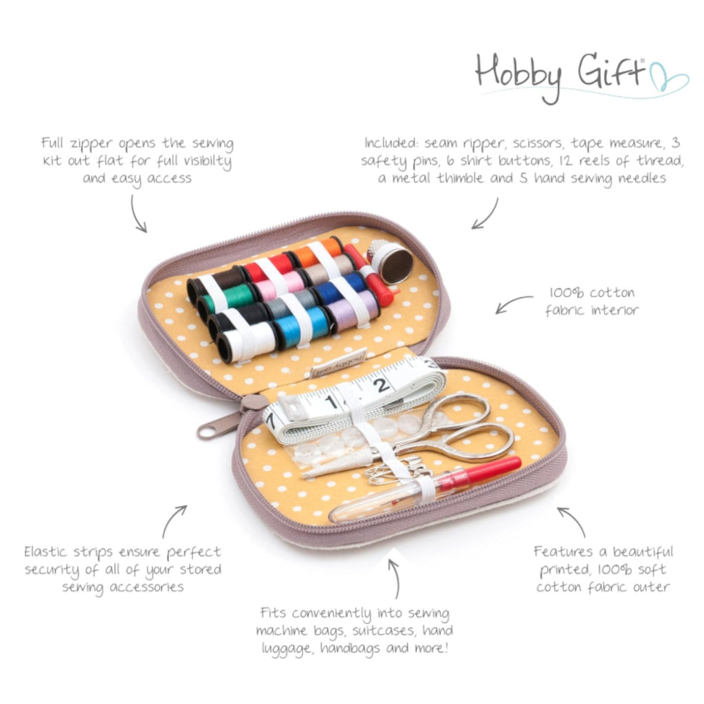 BEE SEWING KIT Bee Applique Design with contents Zip Case Super Quality