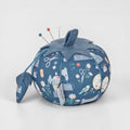 Tomato Pincushion Blue Sewing Machines Design Pin Cushion
