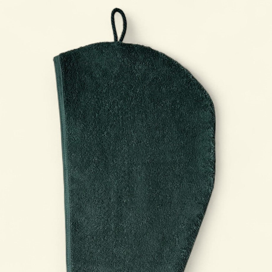 Turbietastic Luxury Cotton Hair Towel Wrap: 500gsm Thick Absorbent Turbie Towel