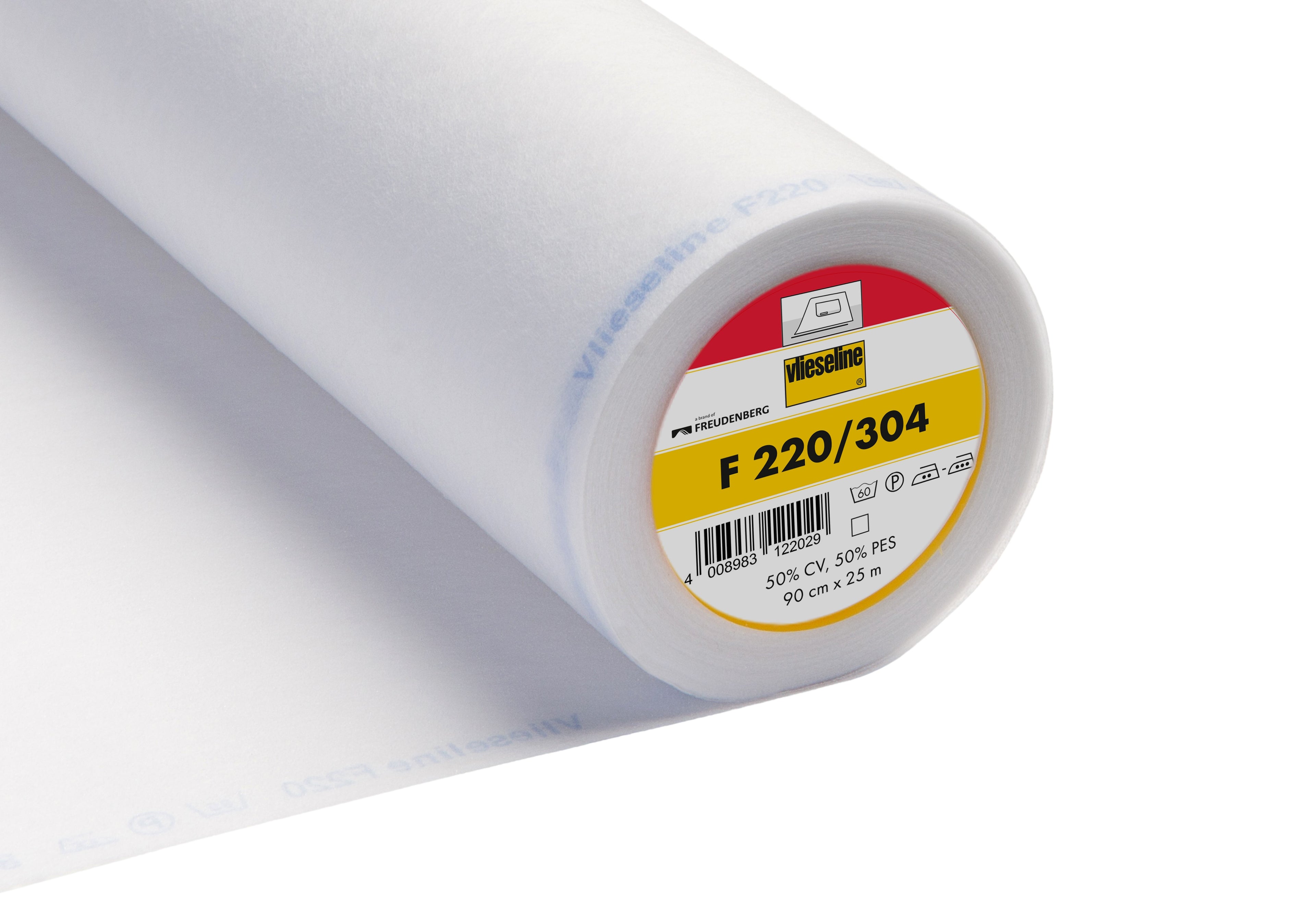 VLIESELINE F220 Medium Soft Fusible Interfacing Sold in 1m, 2m, 3m & 5m lengths