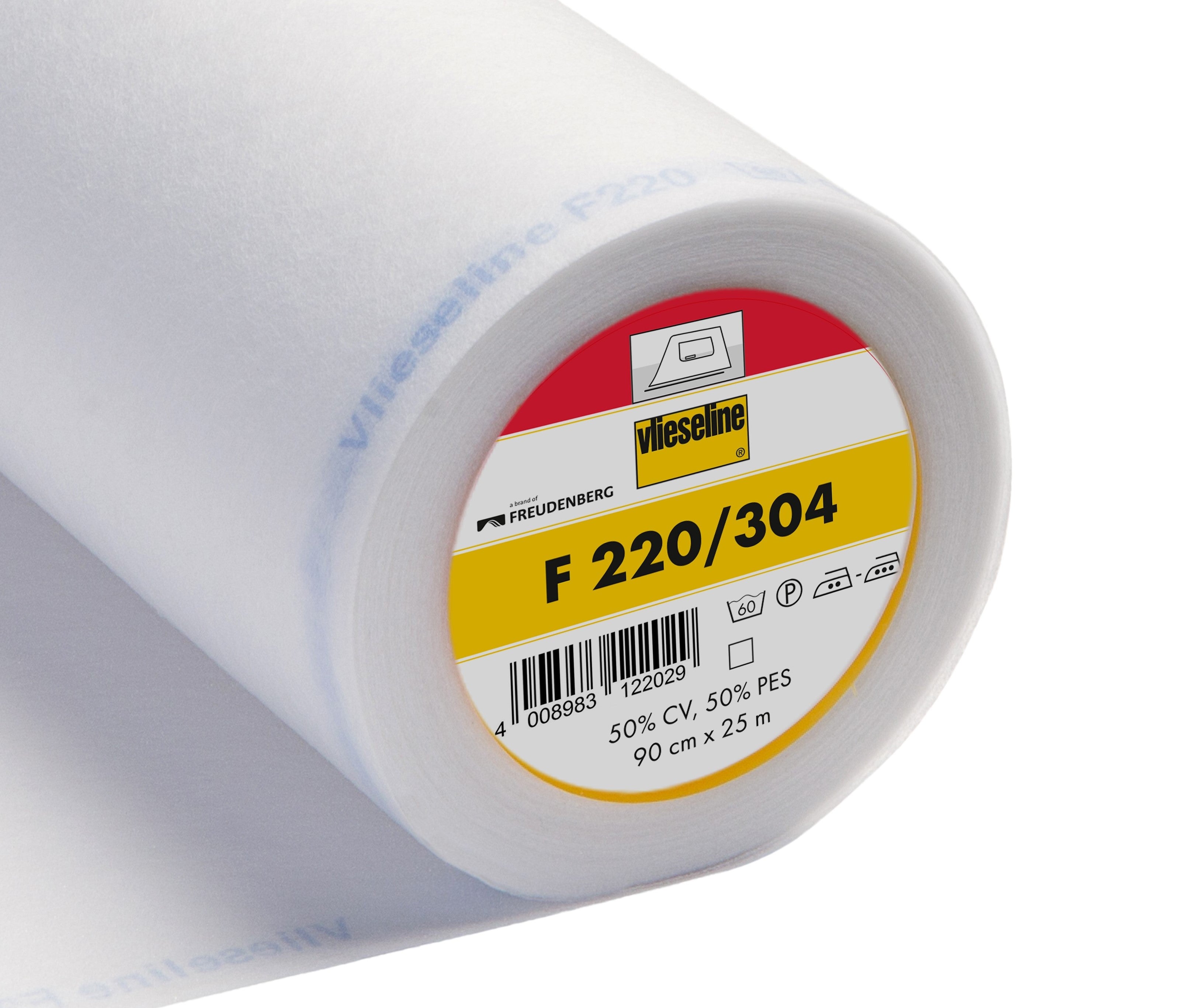 VLIESELINE F220 Medium Soft Fusible Interfacing Sold in 1m, 2m, 3m & 5m lengths