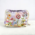 Emma Ball Crafting Gnomes Drawstring Bag. Knitting & Crochet Project and Yarn Storage