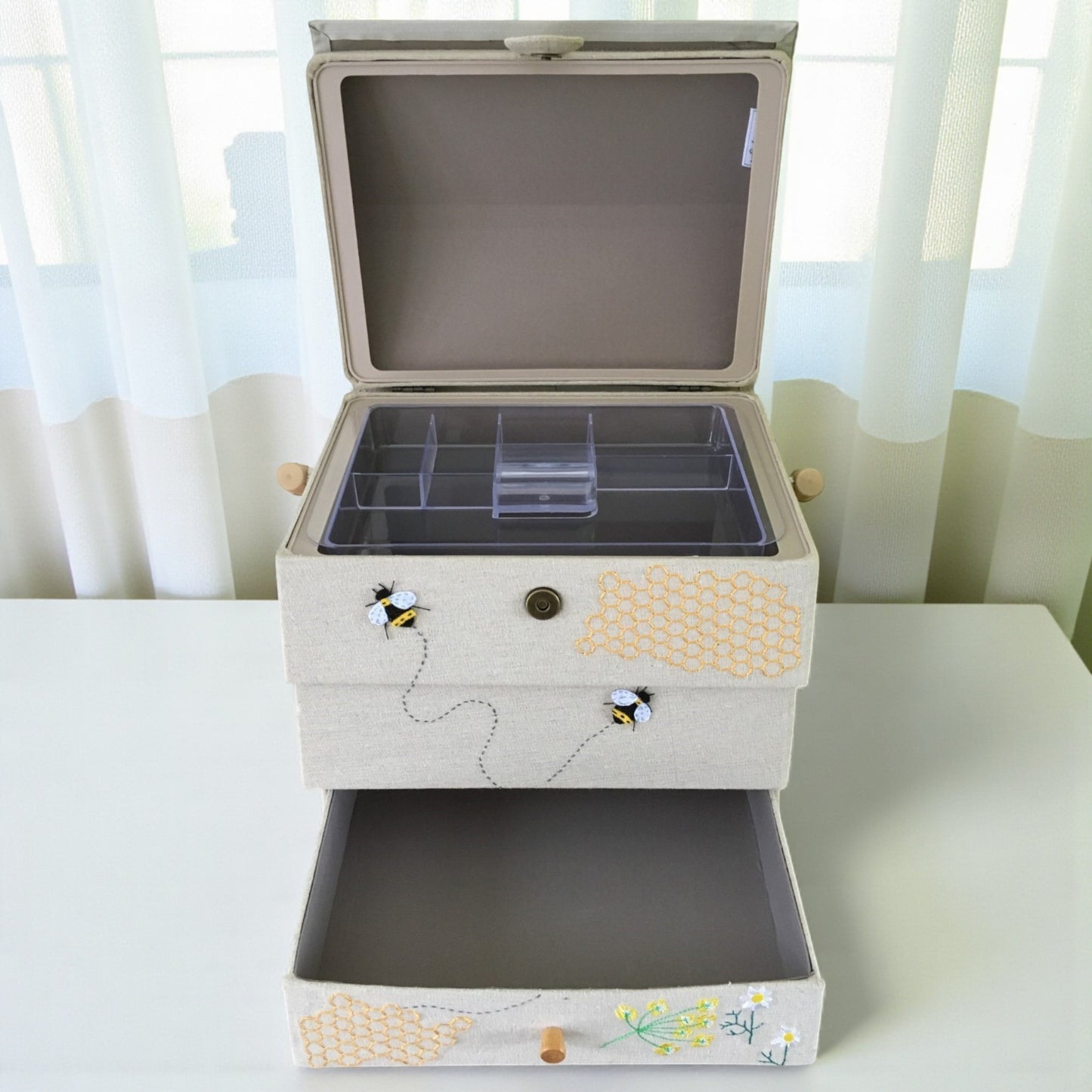 HIVE SEWING BASKET  Design Large Size