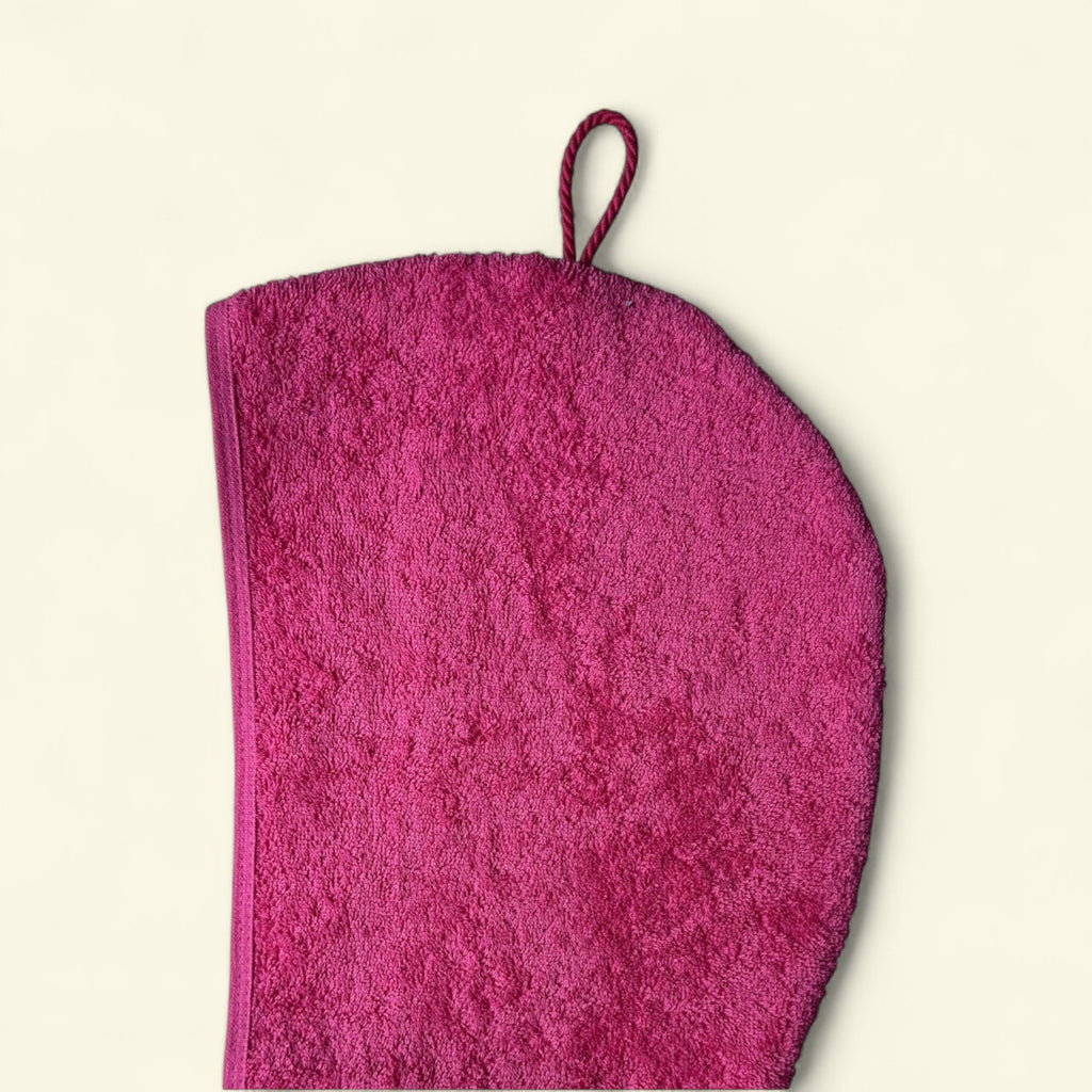 Turbietastic Luxury Cotton Hair Towel Wrap: 500gsm Thick Absorbent Turbie Towel