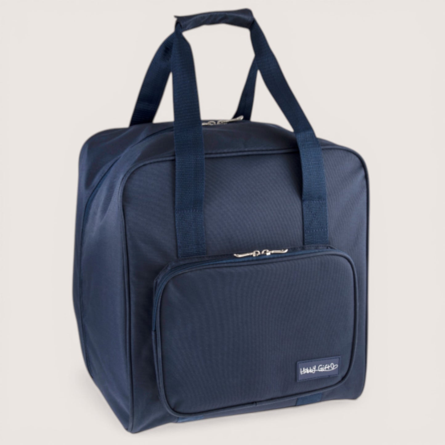 Navy Overlocker Bag – Durable Sewing Machine Storage Case with Pocket & Trolley Sleeve (Copy)