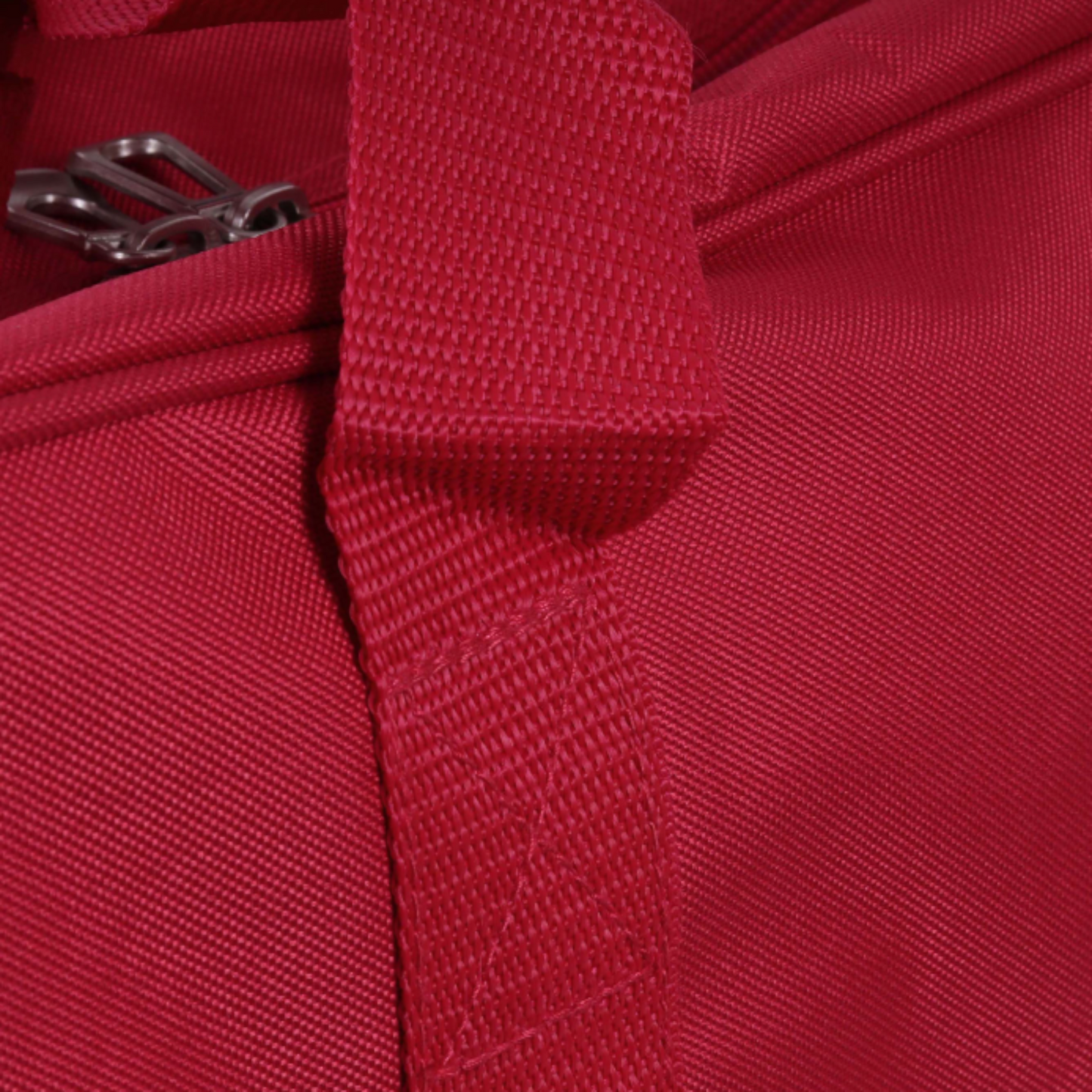 Red Sewing Machine Carry Case Bag – Padded Storage with Front Pocket – Heavy Duty Polyester