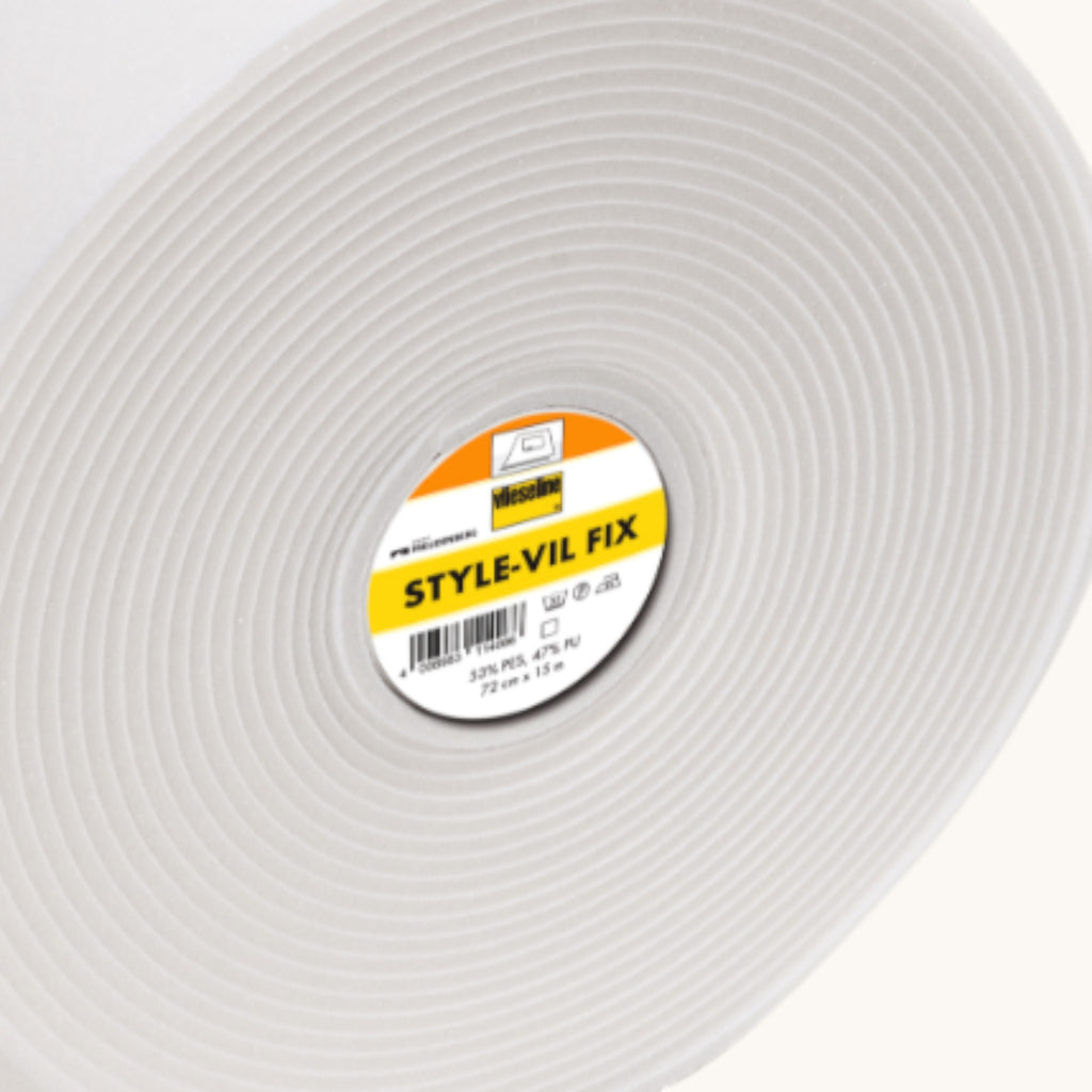 STYLE VIL FIX Fusible Foam Stabilizer Sold by 1/2m, 1m, 2m, 3m & 5m Lengths and Whole Roll (Copy)
