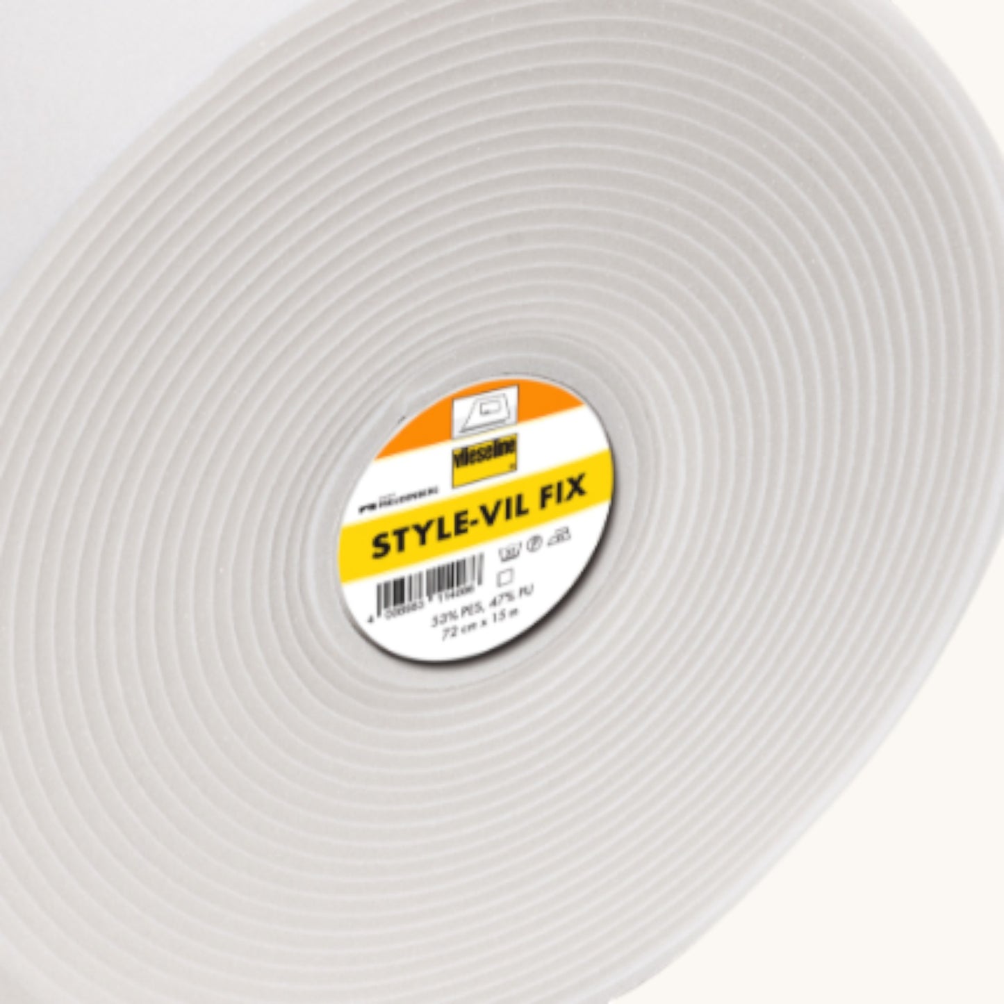 STYLE VIL FIX Fusible Foam Stabilizer Sold by 1/2m, 1m, 2m, 3m & 5m Lengths and Whole Roll (Copy)