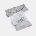 Woodland Toile Sewing Kit: Scalloped Edge, Foldover Case