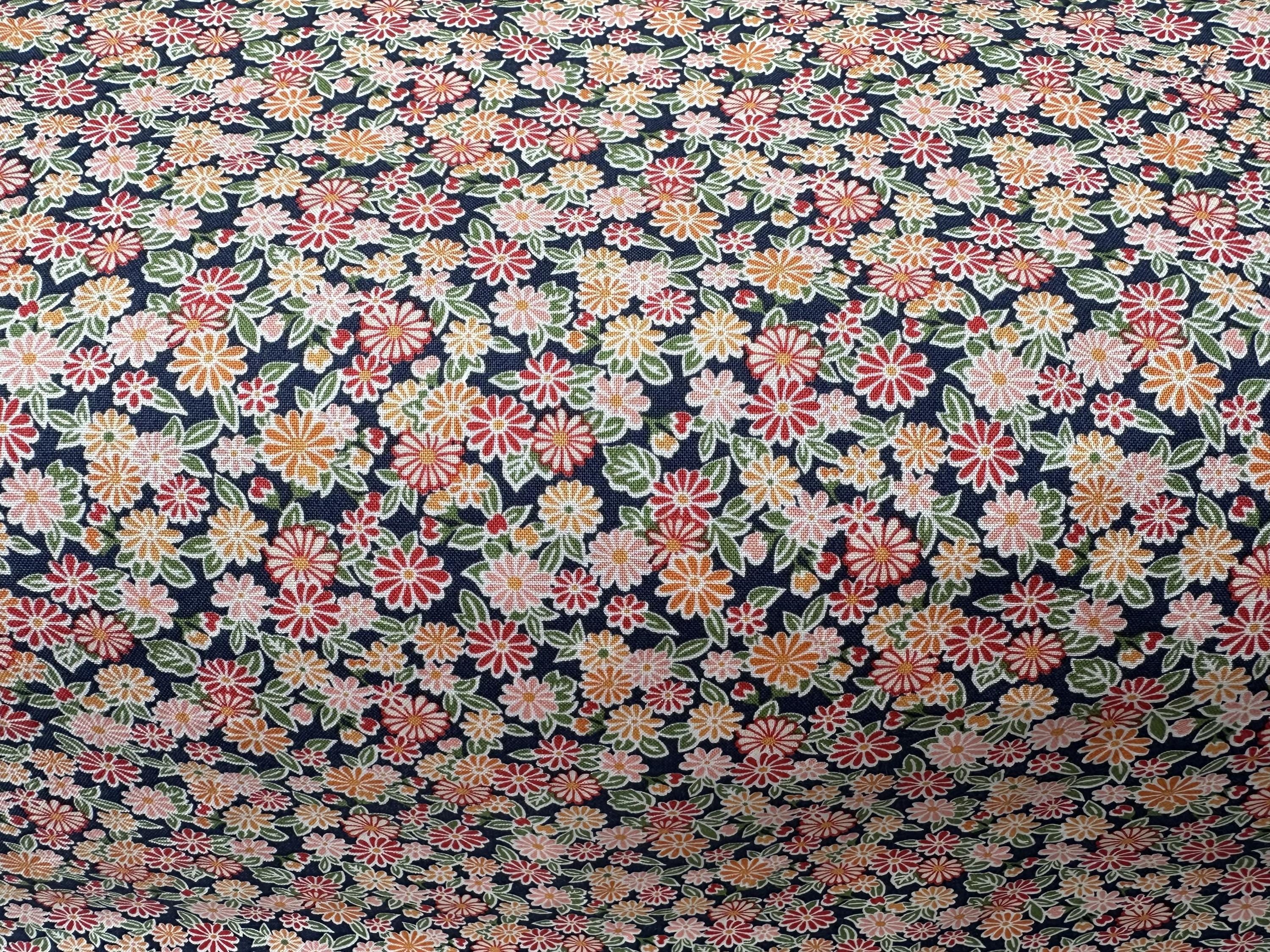 Liberty "Charming Chrysanthemums" ScanNCut DX Cover: Handmade Floral Dust Cover