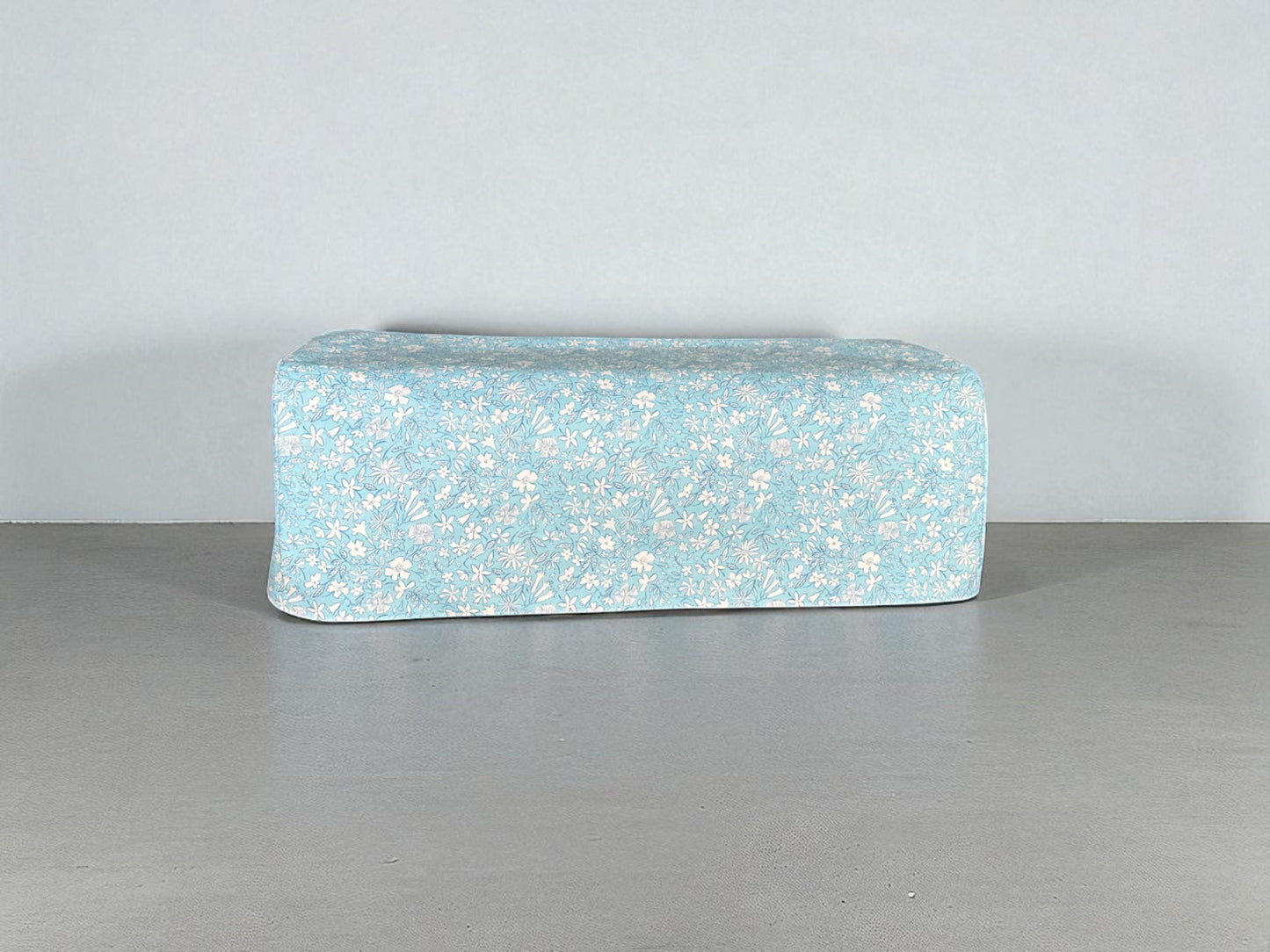 Liberty Fabric ScanNCut DX Cover: Pale Blue Floral Dust Cover