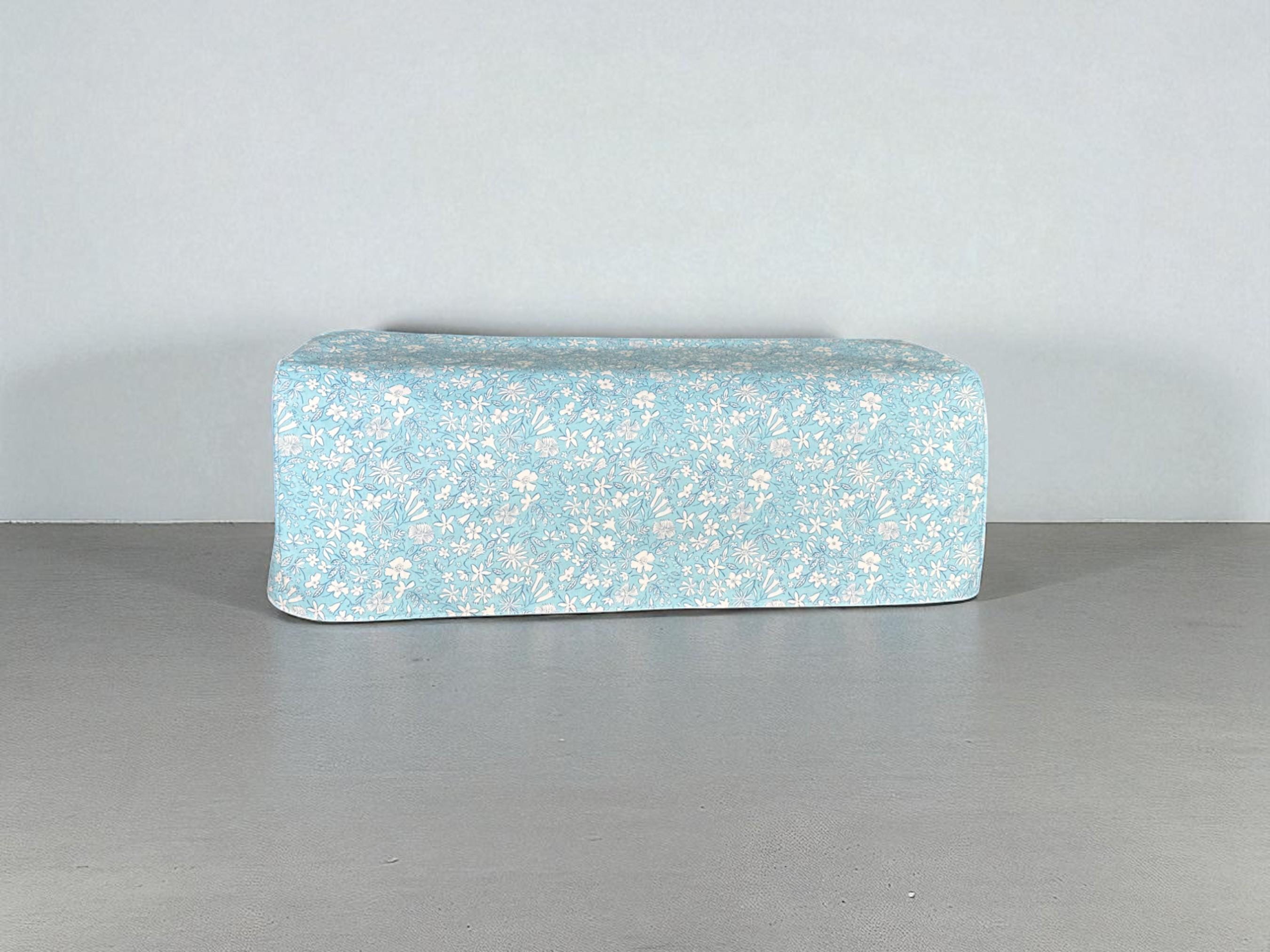 Liberty Fabric ScanNCut DX Cover: Pale Blue Floral Dust Cover