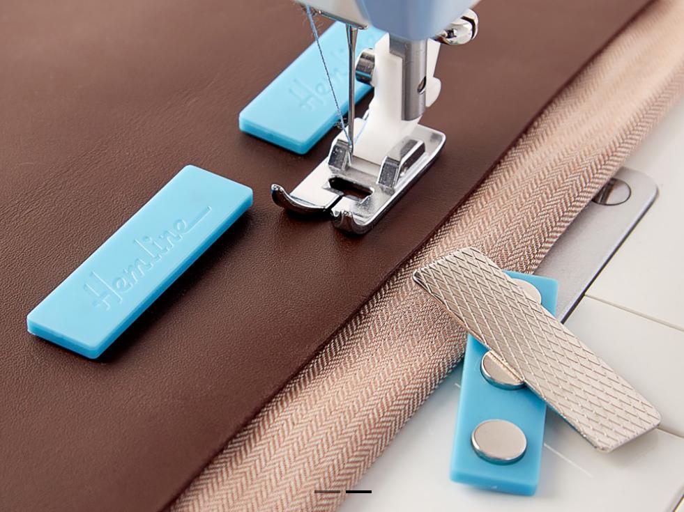MAGNETIC FABRIC GRIPS ~ Holds Thick Fabric Together Without Pins