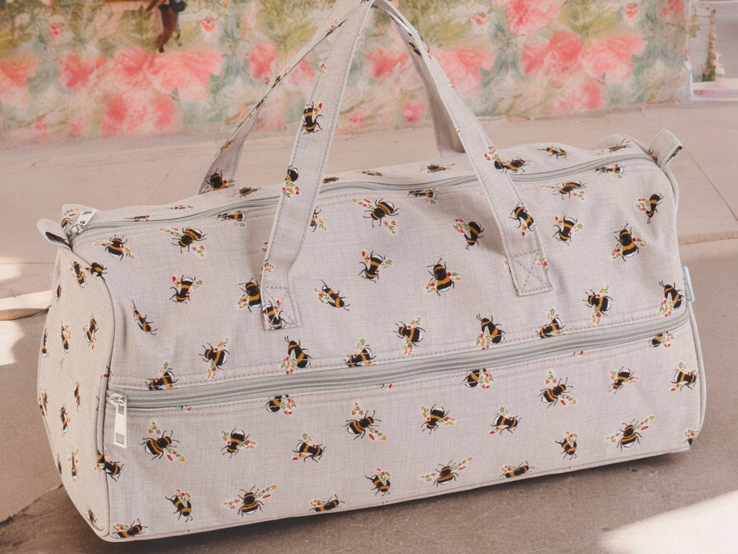 Bee Design Knitting Bag Set: Cotton Craft & Needle Cases