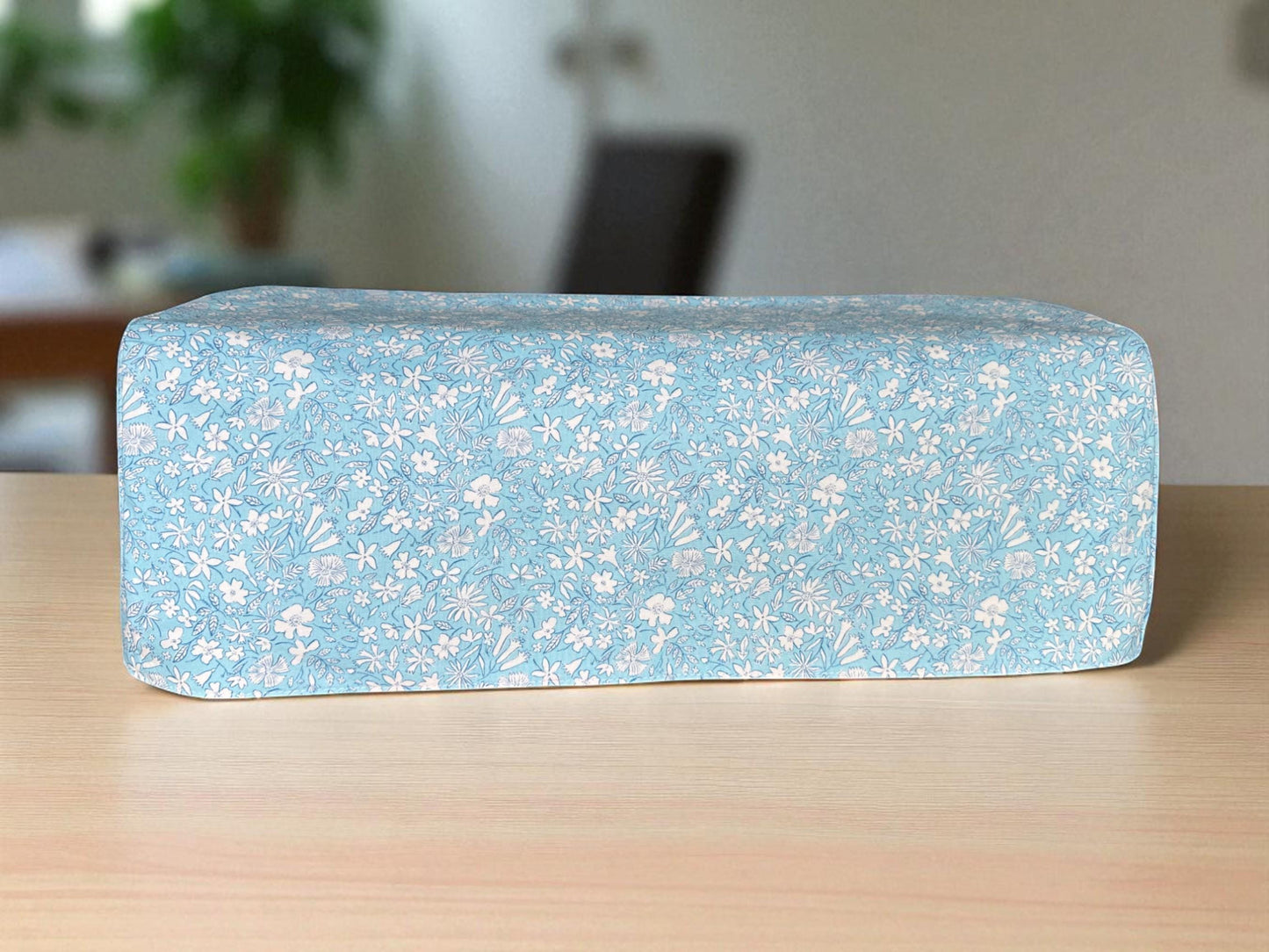 Liberty Fabric ScanNCut DX Cover: Pale Blue Floral Dust Cover