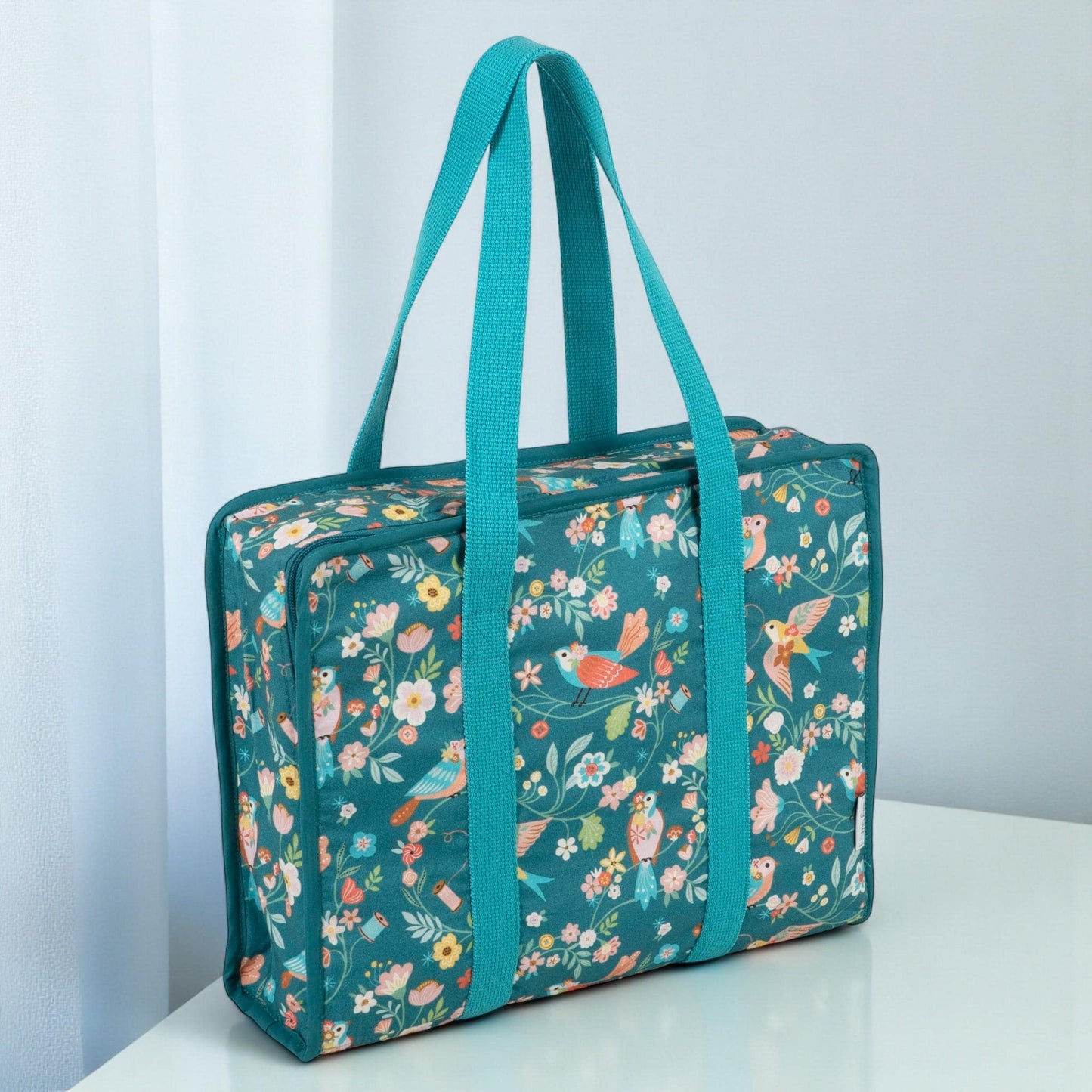 Project Craft Bag & Pouch Set ~ Bird Aviary Design Craft Storage Bags