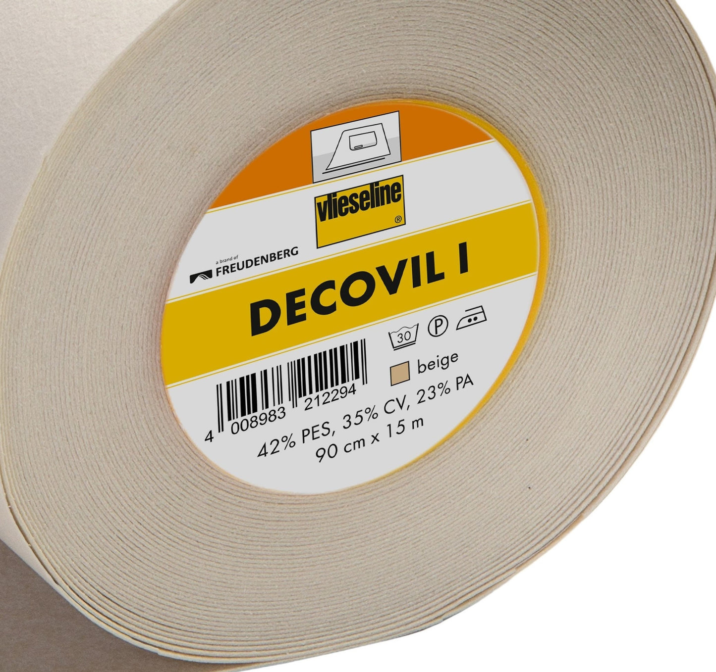 DECOVIL 1 HEAVY Stiff Interlining Sold in Various Lengths. Ideal for Bag Making