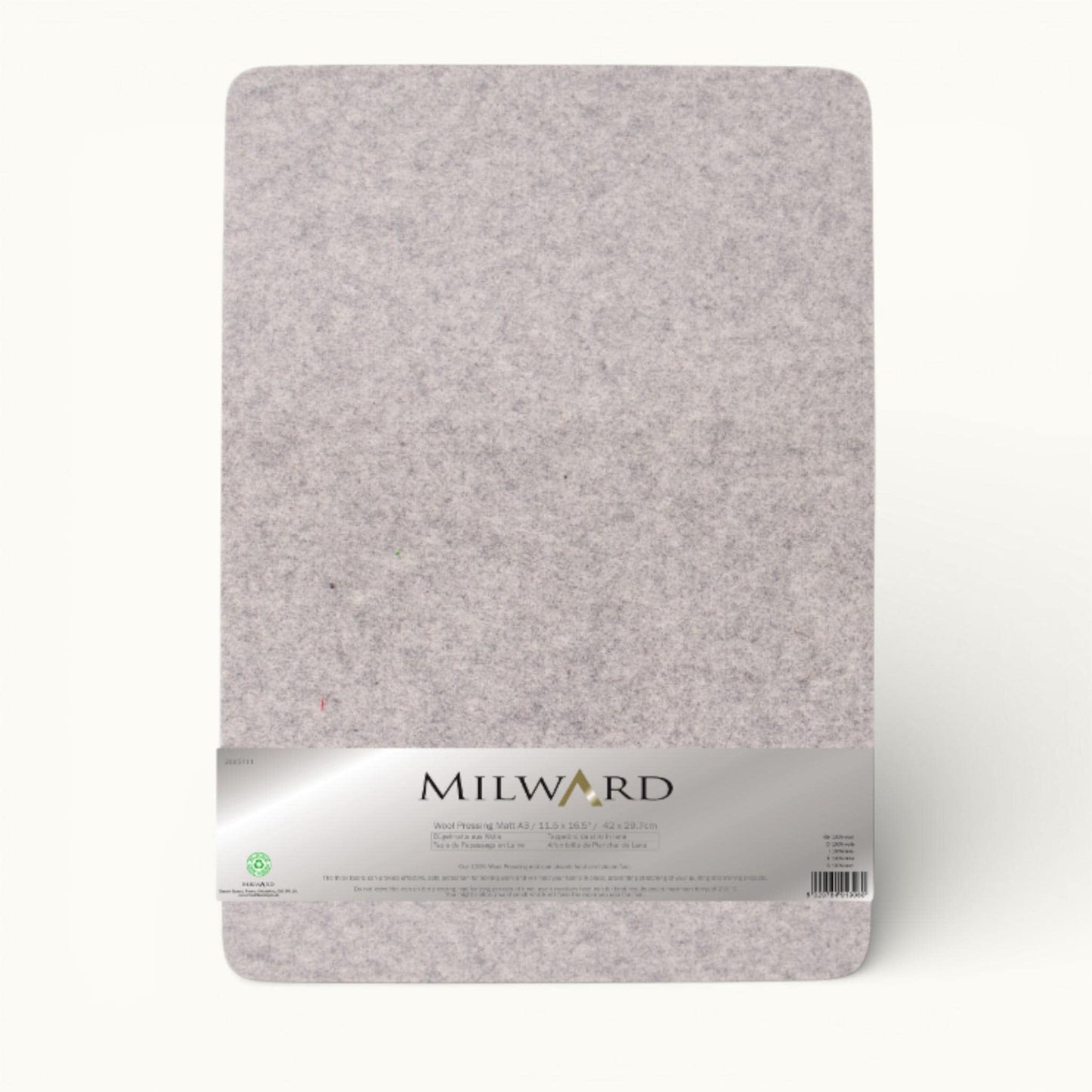 A3 Wool Pressing Mat 12mm by Milward.Heat Absorbing Ironing & Quilting Mat